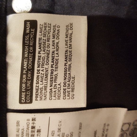 Levi's 505 Jeans Straight Leg BLACK Size 10 - Picture 11 of 16